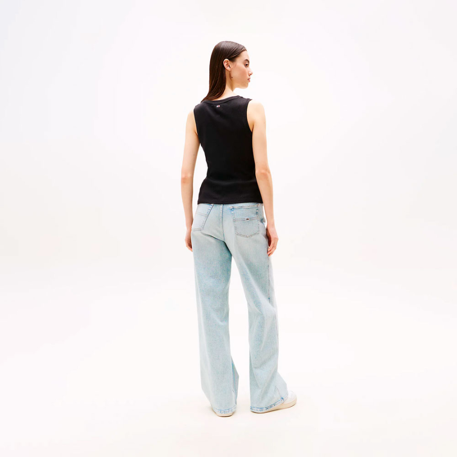 t-shirt-slim-senza-maniche-con-logo t-shirt-slim-senza-maniche-con-logo
