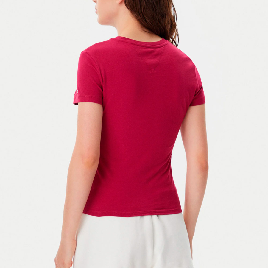 schmal-geschnittenes-t-shirt-mit-logo schmal-geschnittenes-t-shirt-mit-logo
