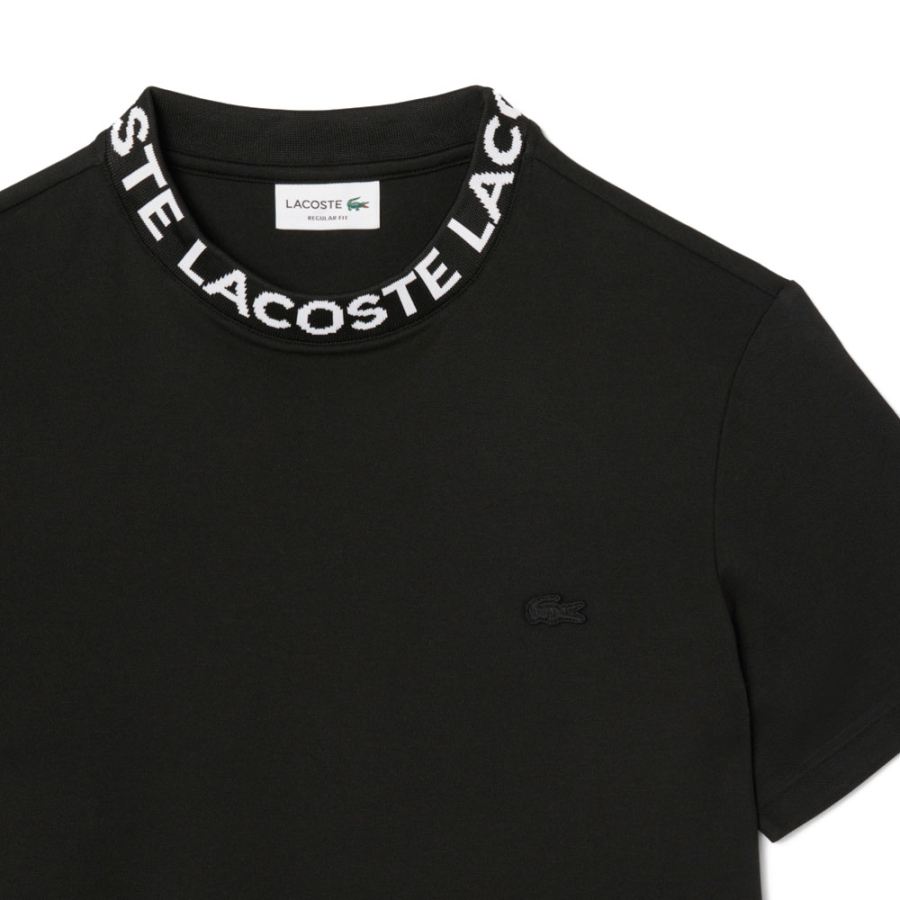 t-shirt-pique-con-dettagli-del-marchio-jacquard t-shirt-pique-con-dettagli-del-marchio-jacquard