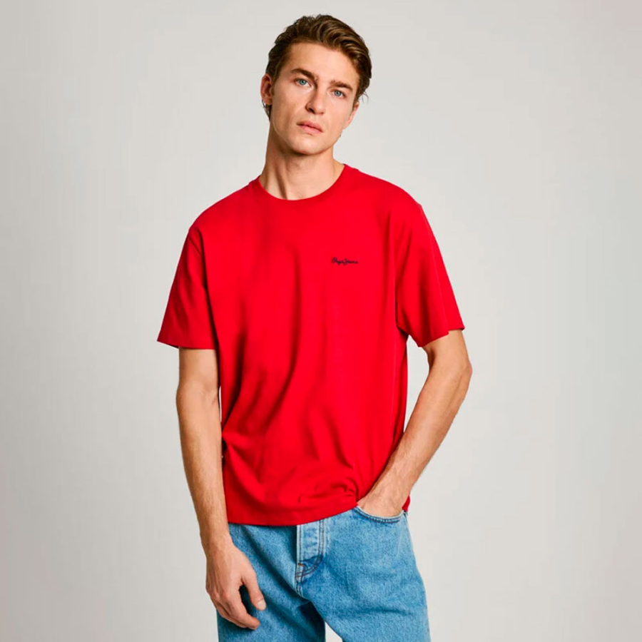 t-shirt-coupe-reguliere-avec-logo-brode t-shirt-coupe-reguliere-avec-logo-brode