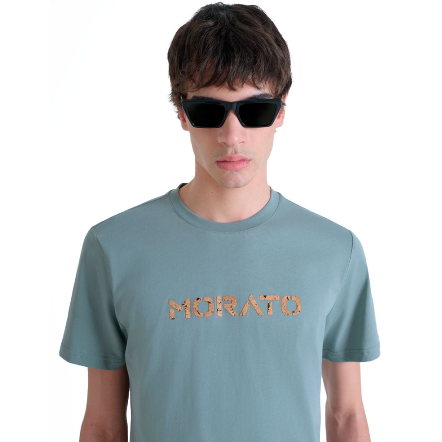 t-shirt-coupe-en-jersey-de-coton-avec-imprime-logo-en-liege t-shirt-coupe-en-jersey-de-coton-avec-imprime-logo-en-liege
