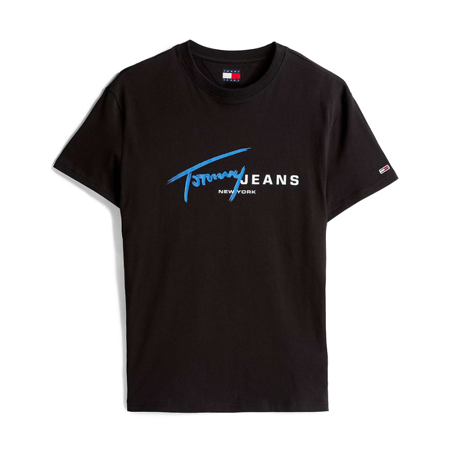 signature-t-shirt-with-graffiti-style-logo signature-t-shirt-with-graffiti-style-logo