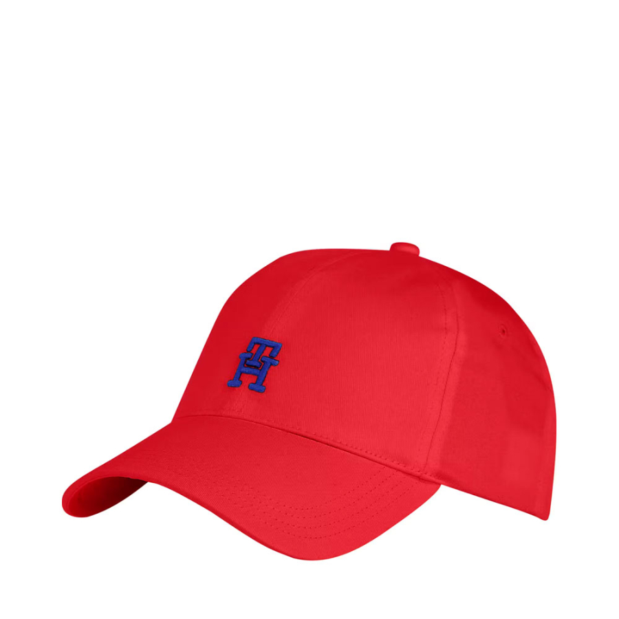 cappellino-da-baseball-con-monogramma-th-a-contrasto cappellino-da-baseball-con-monogramma-th-a-contrasto