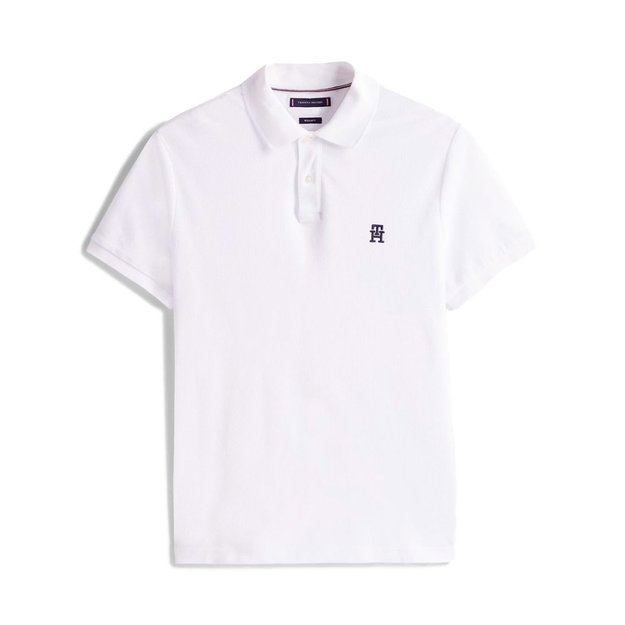 polo-con-monogramma-th-vestibilita-regolare