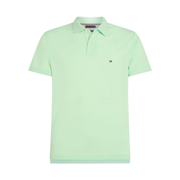 Tommy Hilfiger Polos Vert - Polo slim fit 1985 - S - Ref 60 €