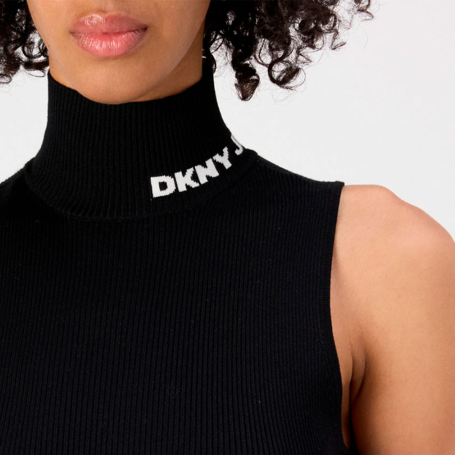 mock-neck-rib-midi-dress mock-neck-rib-midi-dress