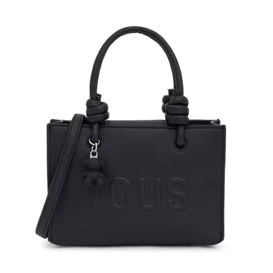 mini-bolso-horizontal-negro-la-rue-new-tous mini-bolso-horizontal-negro-la-rue-new-tous