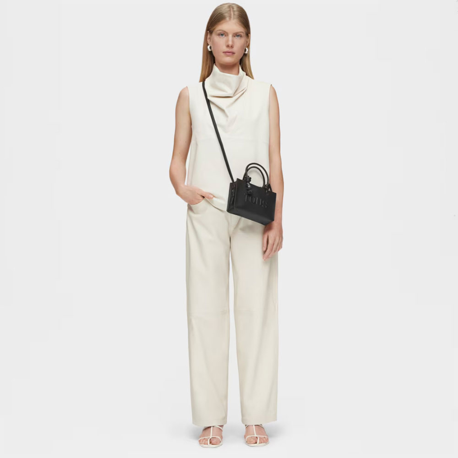 mini-bolso-horizontal-negro-la-rue-new-tous mini-bolso-horizontal-negro-la-rue-new-tous