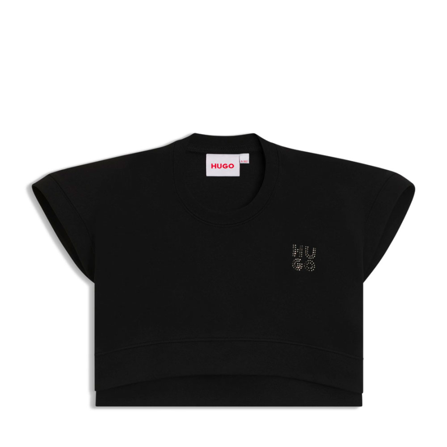 kids-loose-fit-t-shirt-with-studded-logo kids-loose-fit-t-shirt-with-studded-logo