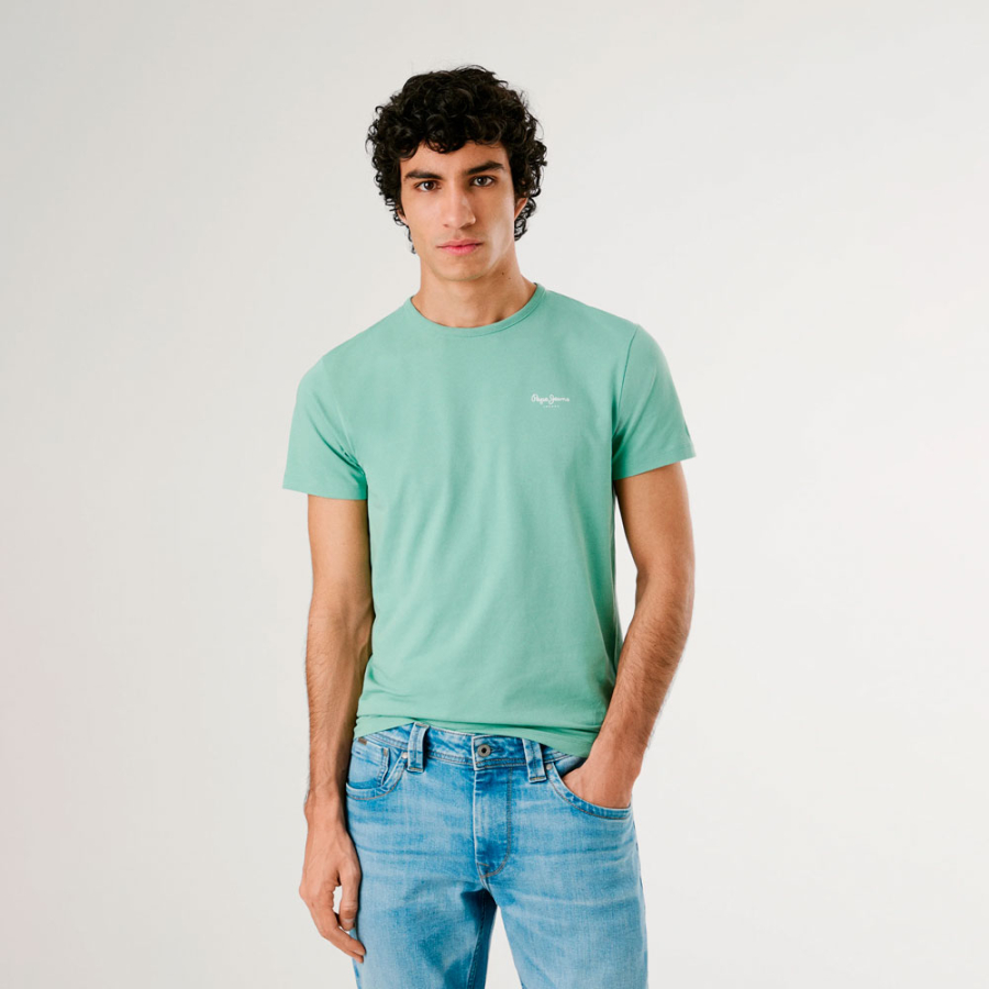 t-shirt-slim-fit-con-logo-stampato t-shirt-slim-fit-con-logo-stampato