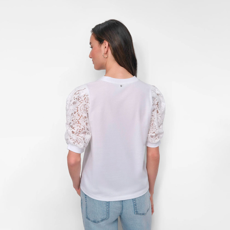 lace-puff-sleeve-crew-neck-t-shirt lace-puff-sleeve-crew-neck-t-shirt