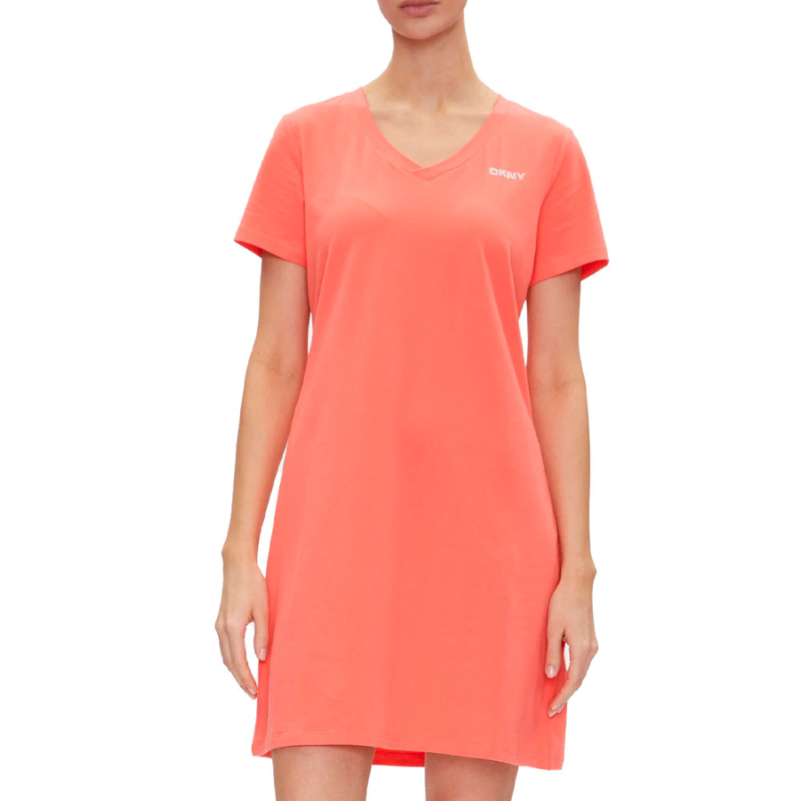stud-logo-v-neck-mini-dress
