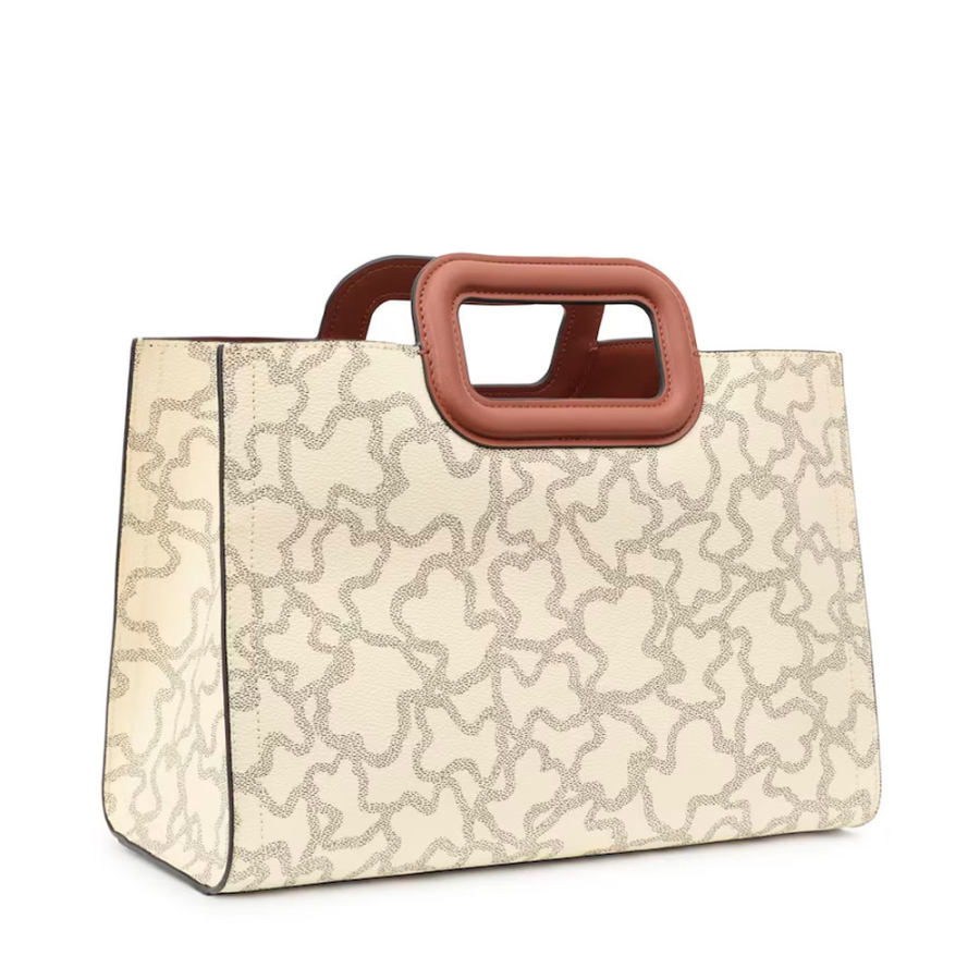 borsa-shopper-beige-tous-amaya-k-icon-da-donna