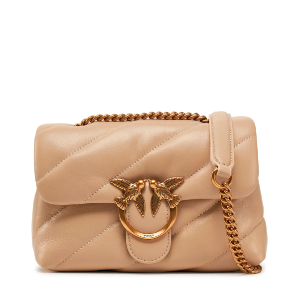 Pinko MINI SAC CLASSIQUE LOVE PUFF - U Beige- Ref 284 €