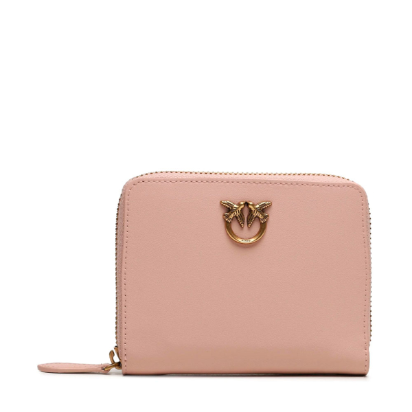 Pinko PORTEFEUILLE ZIPP TAYLOR - U Rose- Ref 124 €