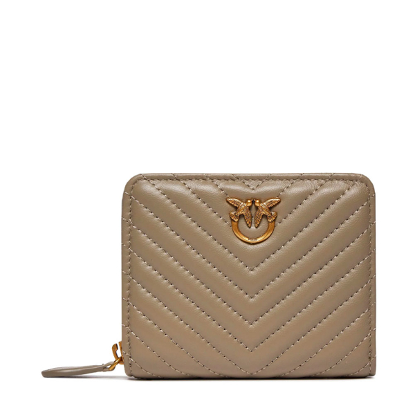 Pinko PORTEFEUILLE ZIPP TAYLOR - U Beige- Ref 140 €