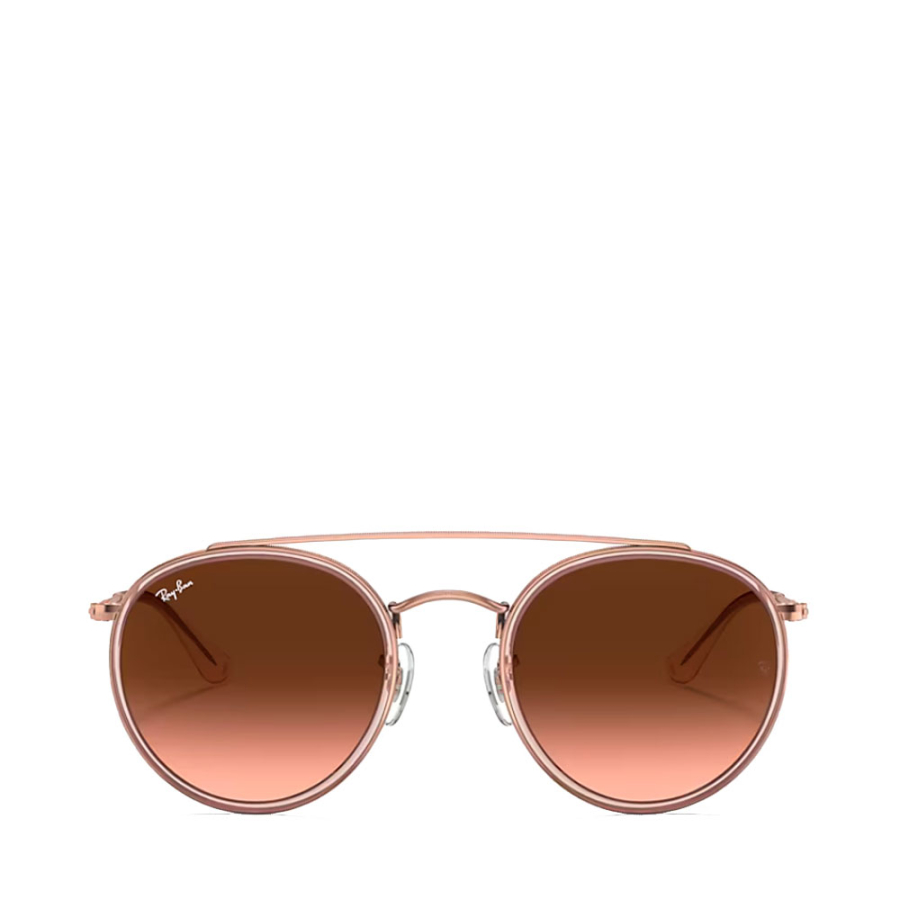oculos-de-sol-0rb3647n-redondo-ponte-dupla
