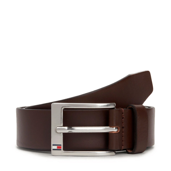 Tommy Hilfiger Ceinture en cuir - 80 Brun- Ref 40 €