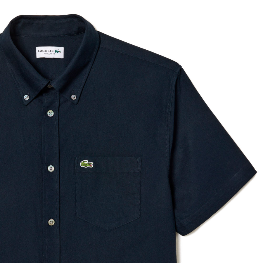 camisa-oxford-de-manga-curta-e-ajuste-regular