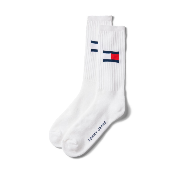 Tommy Hilfiger Calcetines Blanc - LOT DE 2 CHAUSSETTES HAUTES - 3538 - Ref 7012282220010 9 €