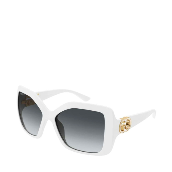 Gucci LUNETTES DE SOLEIL GG2015S - 59 Blanc- Ref 200 €