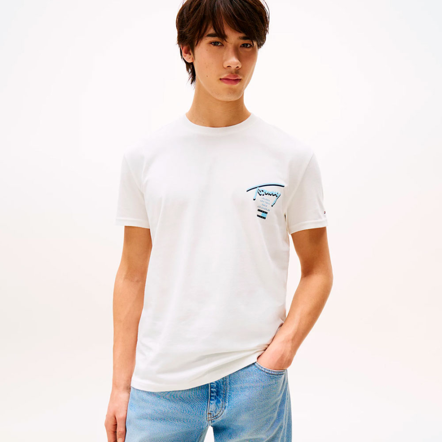 camiseta-signature-de-cuello-redondo-con-logo camiseta-signature-de-cuello-redondo-con-logo
