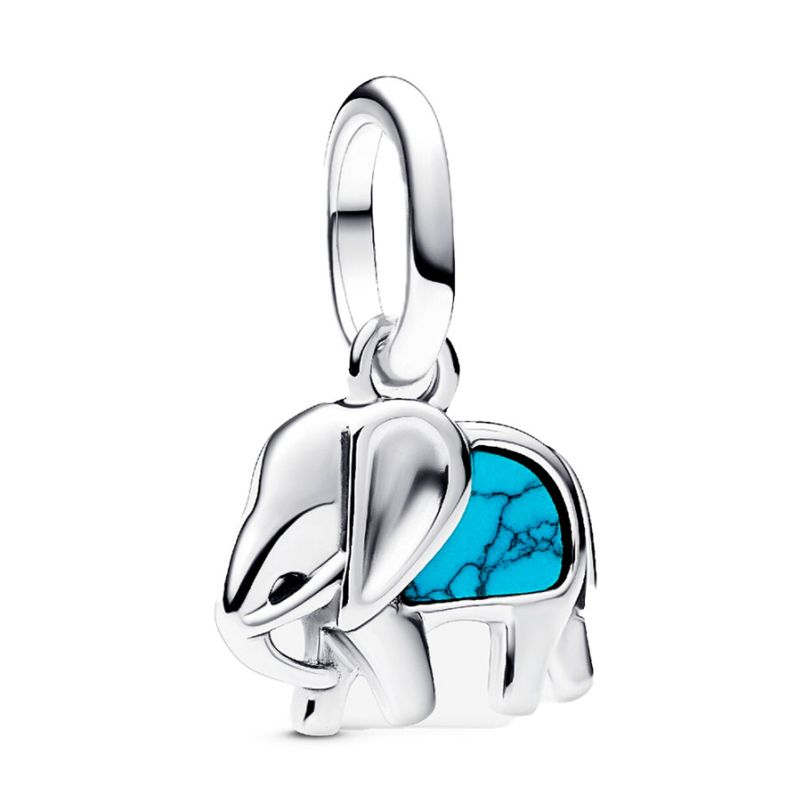 ciondolo-charm-mini-elefante-blu-793858c01 ciondolo-charm-mini-elefante-blu-793858c01