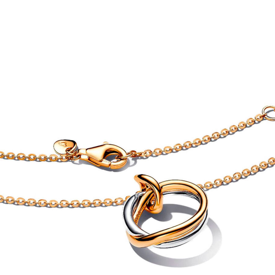 two-tone-organic-shape-necklace-363882c00 two-tone-organic-shape-necklace-363882c00