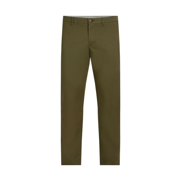 Tommy Hilfiger Pantalons Vert - Pantalon chino coupe droite Denton - 31 - Ref 91 €