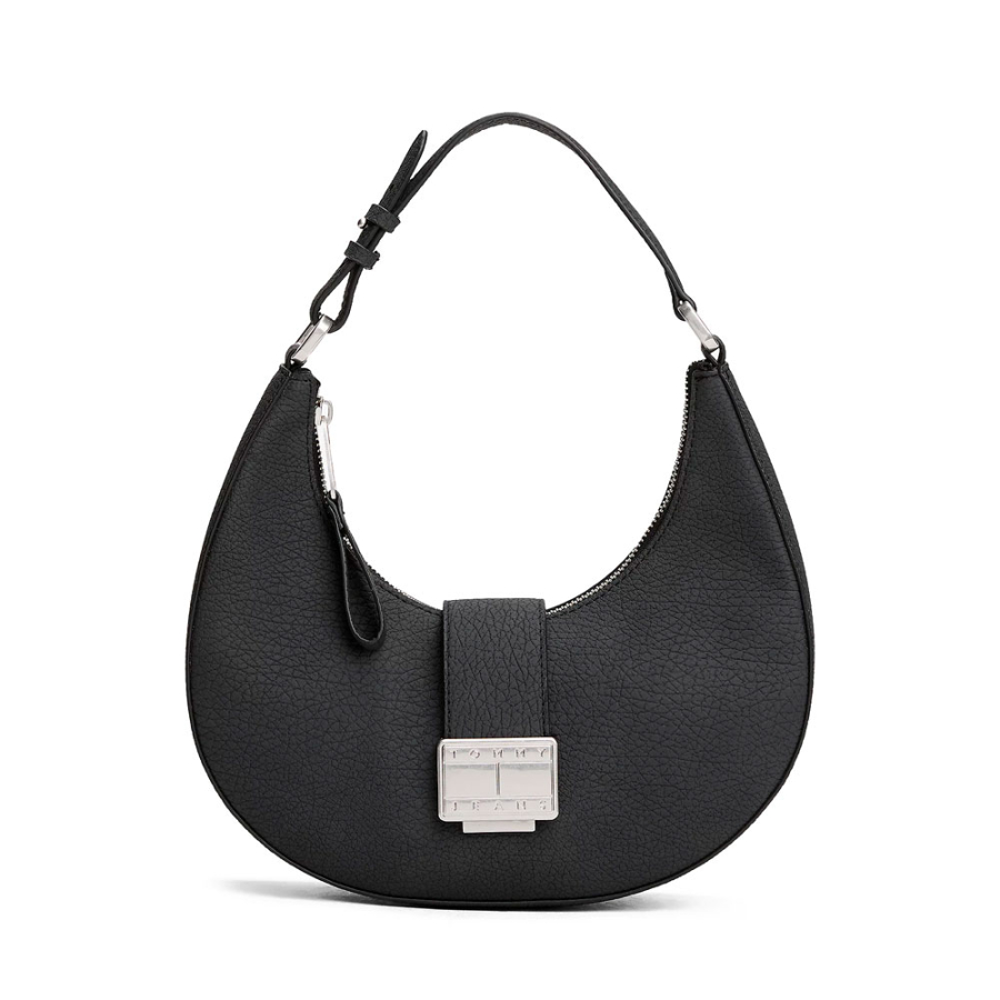 bolsa-hobo-com-fecho-giratorio-e-logotipo bolsa-hobo-com-fecho-giratorio-e-logotipo