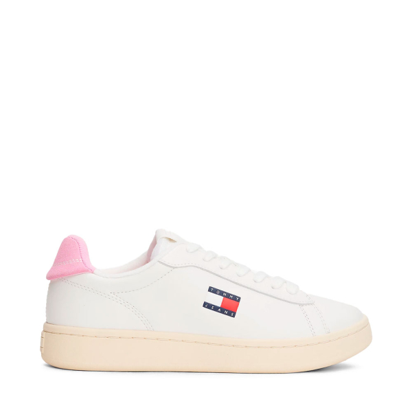 Tommy Hilfiger Baskets en cuir Archive 98 - 37 Blanc- Ref 70 €