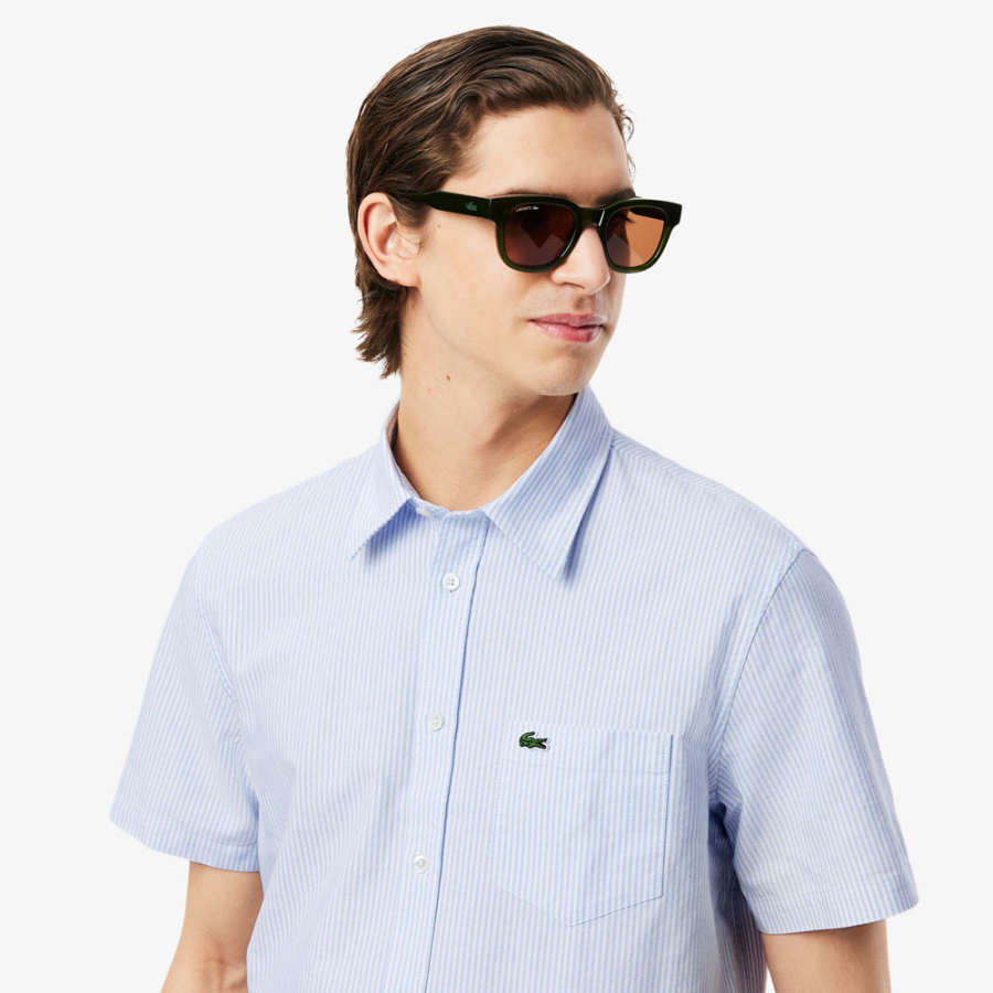 short-sleeved-regular-fit-oxford-shirt short-sleeved-regular-fit-oxford-shirt