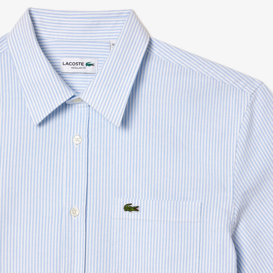 camisa-oxford-de-manga-corta-y-corte-regular camisa-oxford-de-manga-corta-y-corte-regular
