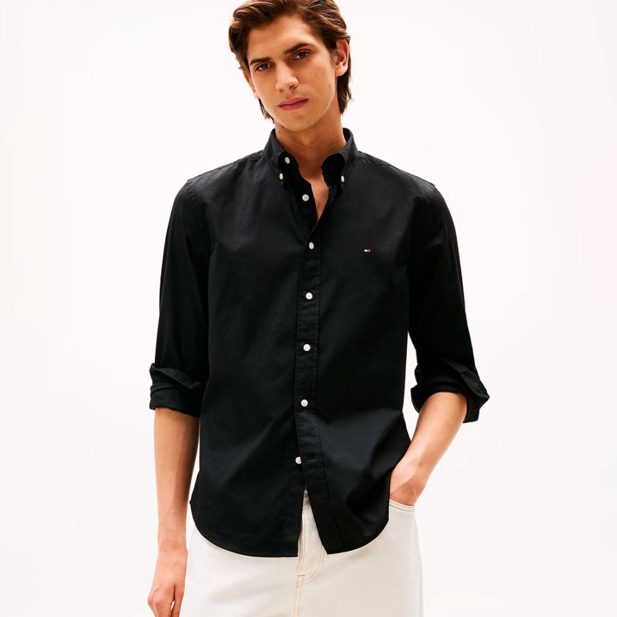 chemise-en-popeline-flex-coupe-reguliere chemise-en-popeline-flex-coupe-reguliere
