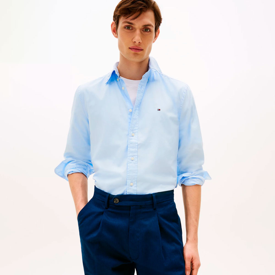 camisa-flex-de-popelin-con-corte-regular camisa-flex-de-popelin-con-corte-regular