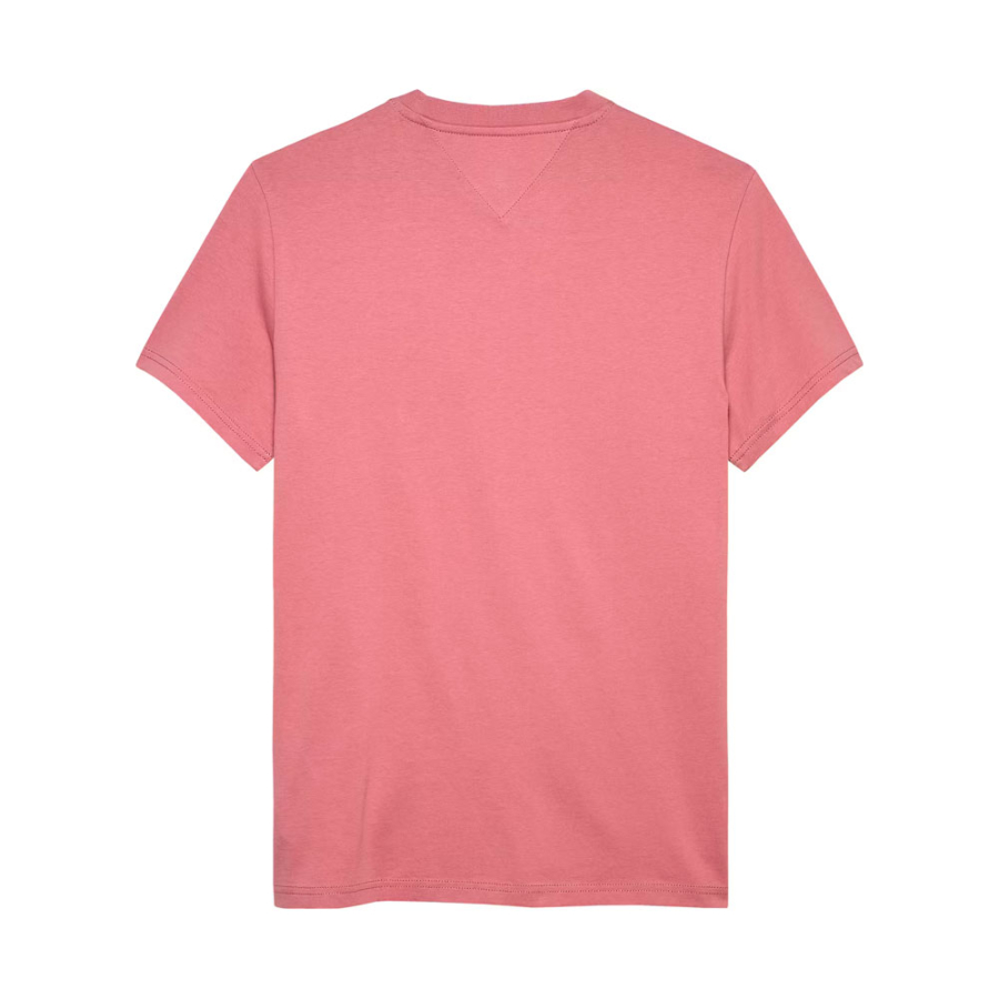 schmales-t-shirt-mit-linearem-logo schmales-t-shirt-mit-linearem-logo