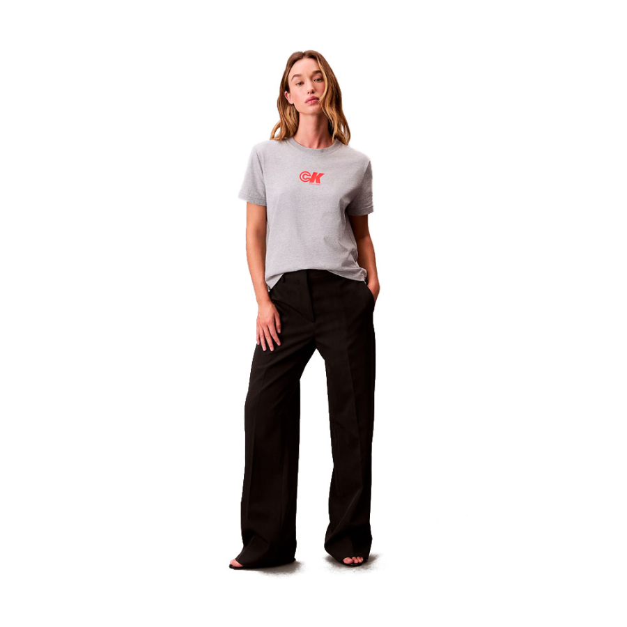 camiseta-slim-de-punto-con-logo-ck camiseta-slim-de-punto-con-logo-ck