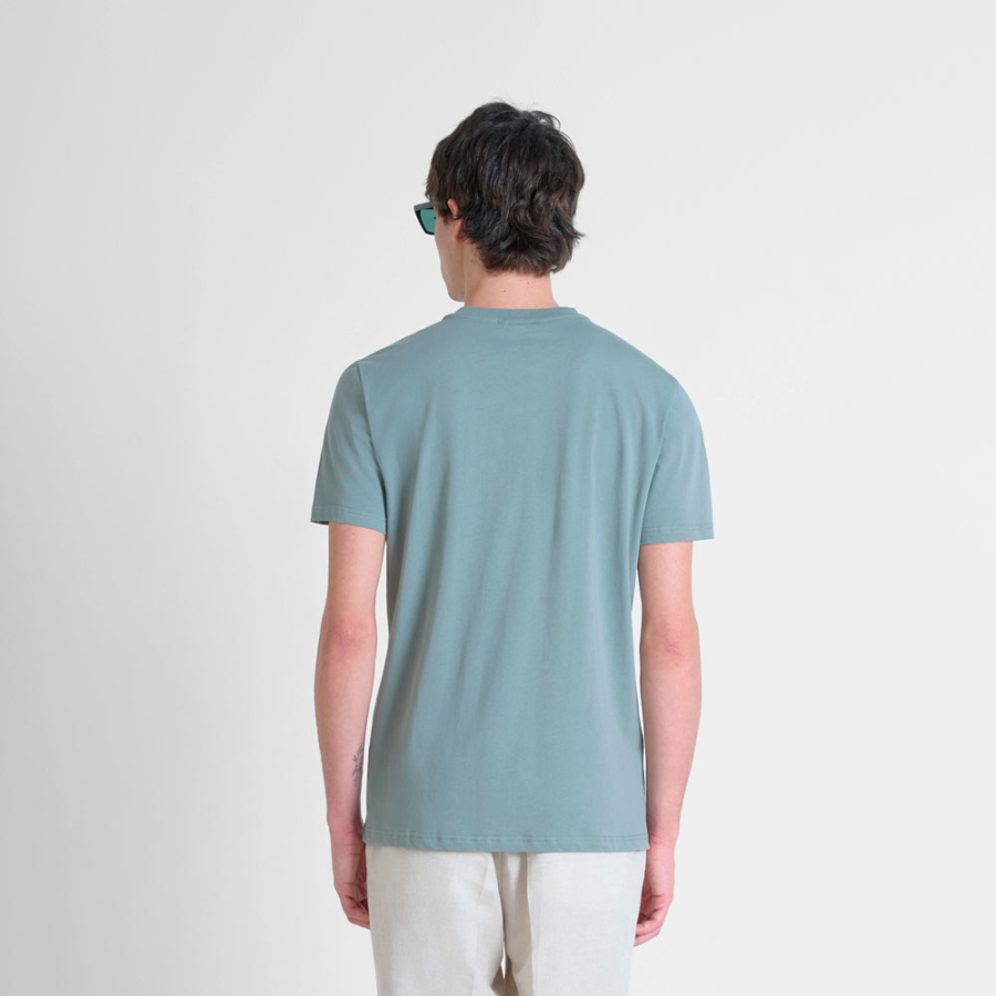 t-shirt-mit-normaler-passform-und-aufgedrucktem-logo t-shirt-mit-normaler-passform-und-aufgedrucktem-logo