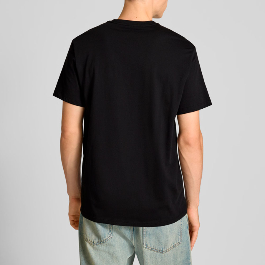 t-shirt-classica-con-monogramma-centrale t-shirt-classica-con-monogramma-centrale