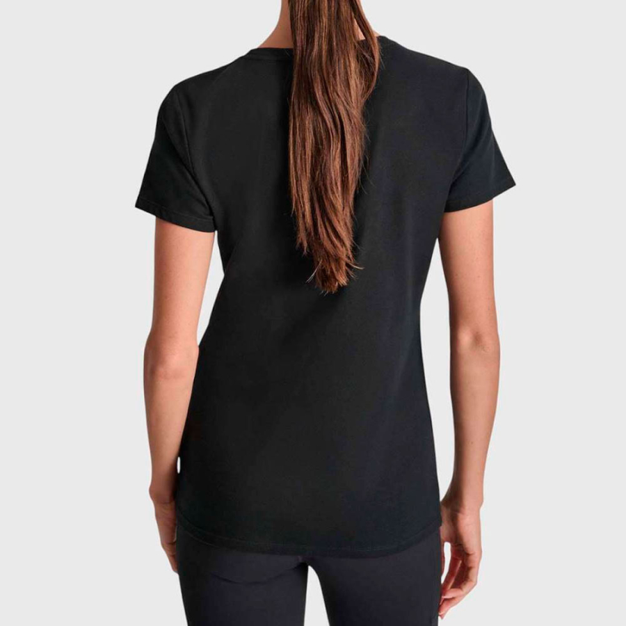 t-shirt-mit-explodiertem-logo-und-rundhalsausschnitt t-shirt-mit-explodiertem-logo-und-rundhalsausschnitt