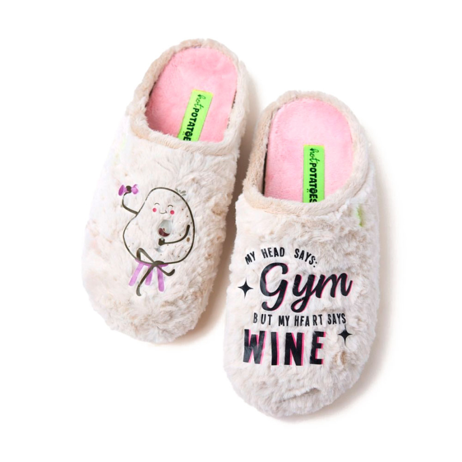 blantyre-hairy-slippers-with-a-drawing-and-phrase