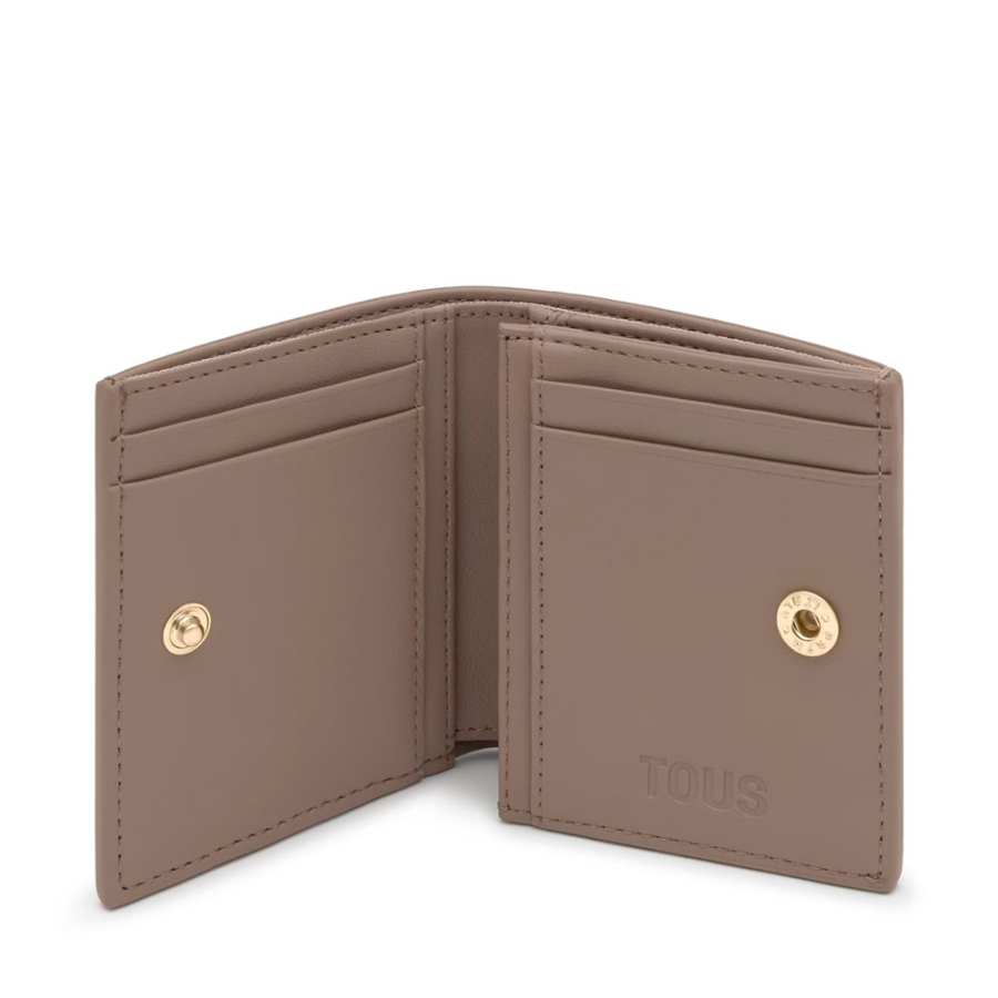 kaos-mini-lines-small-taupe-wallet kaos-mini-lines-small-taupe-wallet