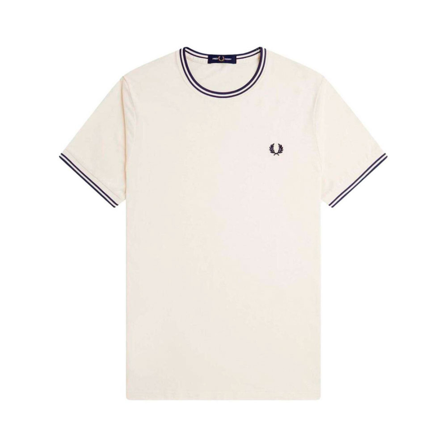 t-shirt-con-finiture-a-due-strisce t-shirt-con-finiture-a-due-strisce