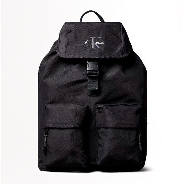 Calvin Klein SAC DOS RABAT EN NYLON AVEC LOGO MONOGRAMME - U Noir- Ref 84 €