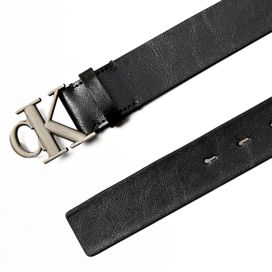 ceinture-en-cuir-granule-avec-logo