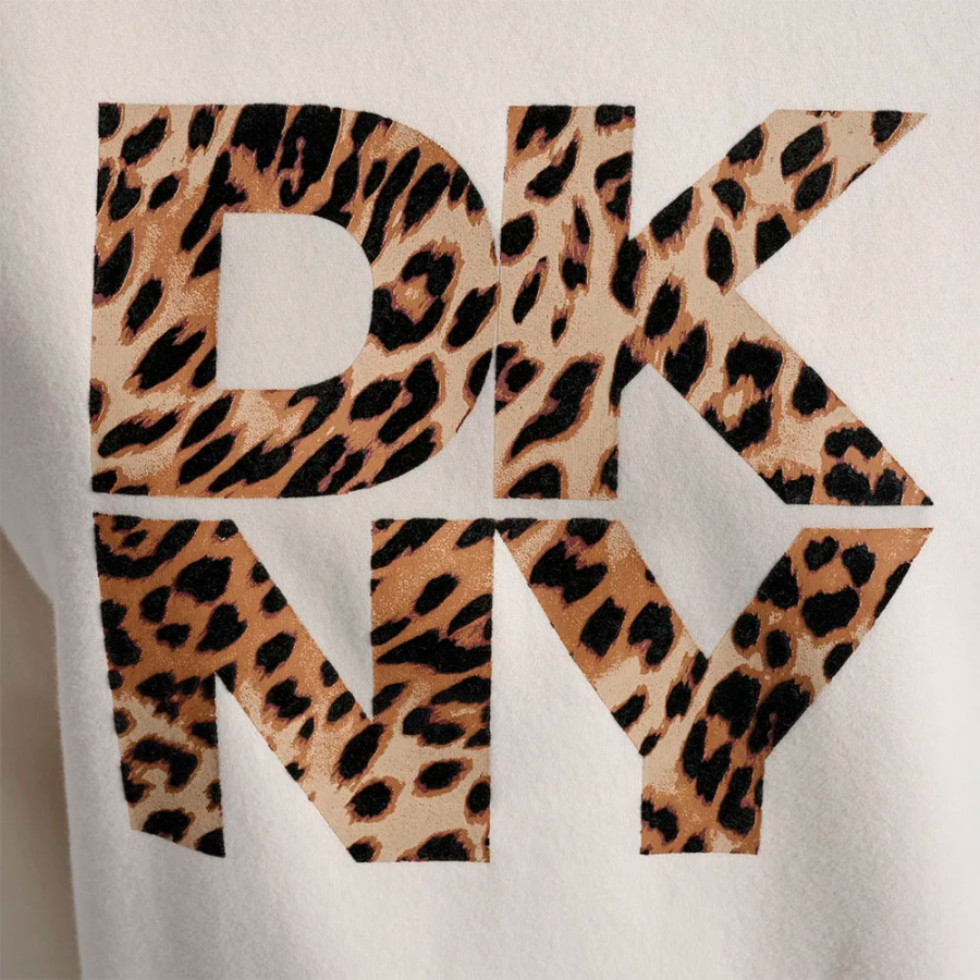sweat-shirt-imprime-animal-avec-logo