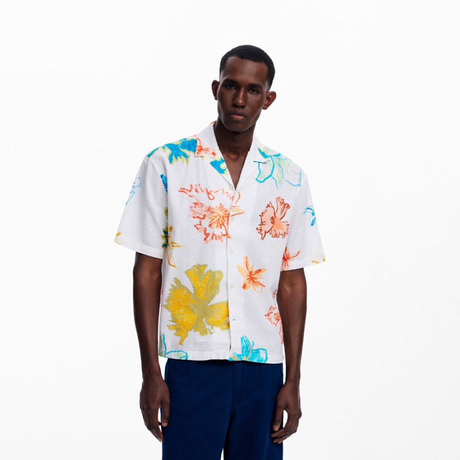 camisa-manga-corta-hojas