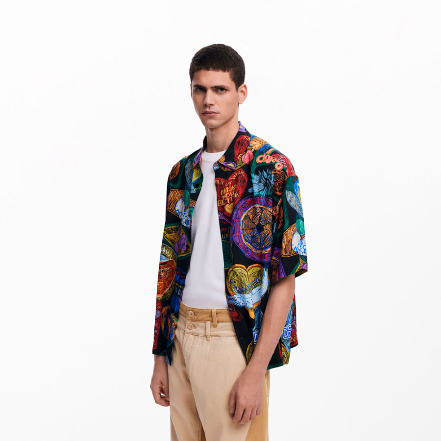 camisa-manga-corta-frutas