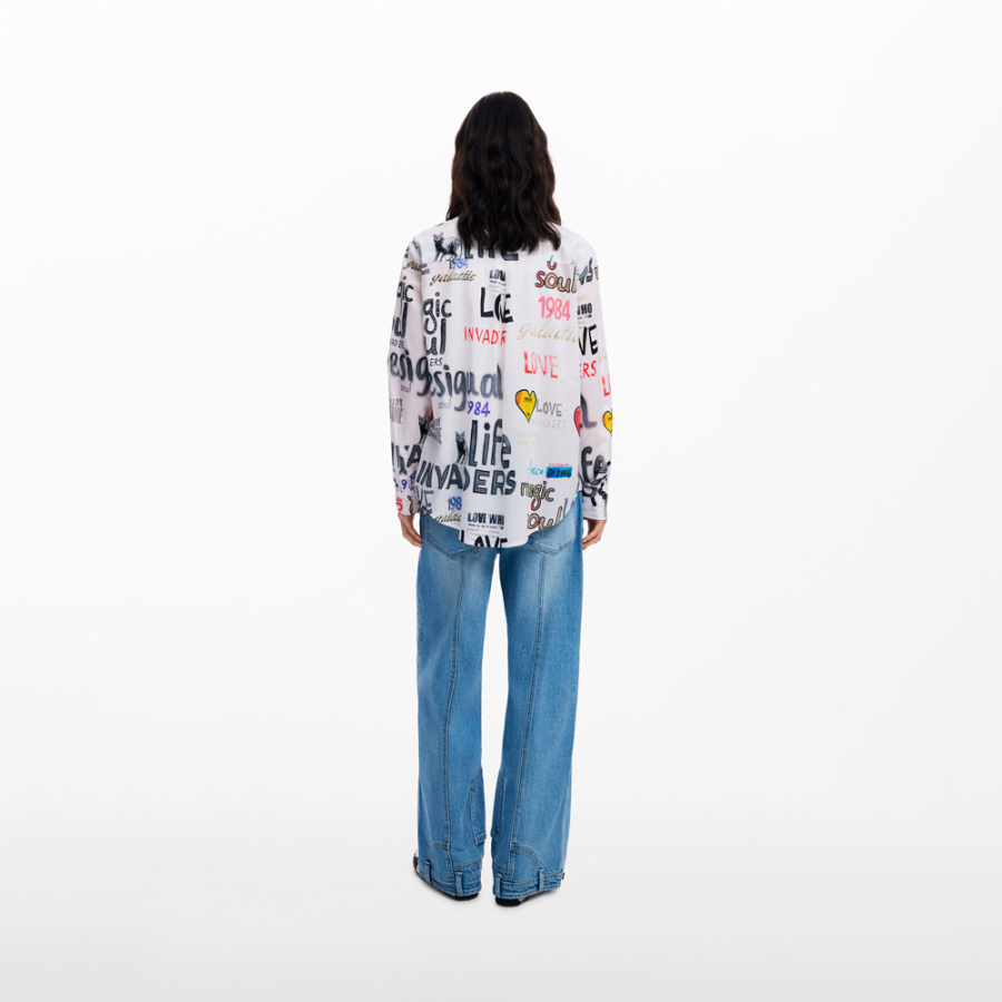 camicia-di-cotone-con-lettere camicia-di-cotone-con-lettere