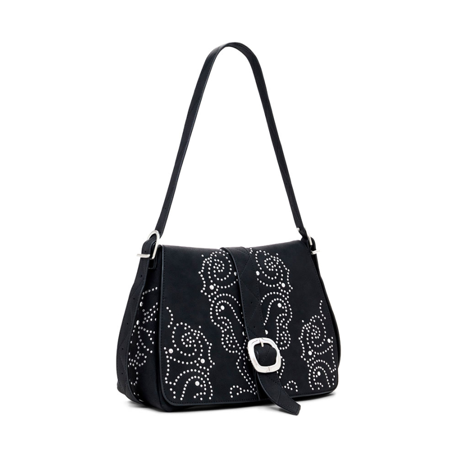 bolsa-tiracolo-pequena-com-efeito-couro-cravejado bolsa-tiracolo-pequena-com-efeito-couro-cravejado